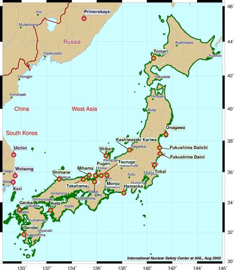 Large Map Of Japan