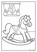 Rocking Horse Coloring Pages Free Printable PDFs  WakeTheKids sketch template
