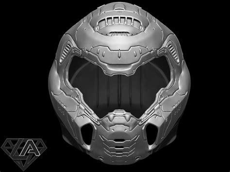 Doom Eternal Helmet - 3D Model by LAfactorystore