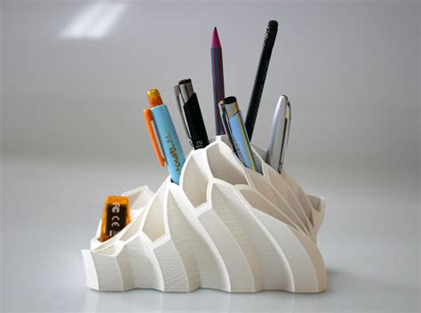 Free 3D Printer Designs Pen And Pencil Holder ・ Cults - Free 3D Printable Models - Free Printable