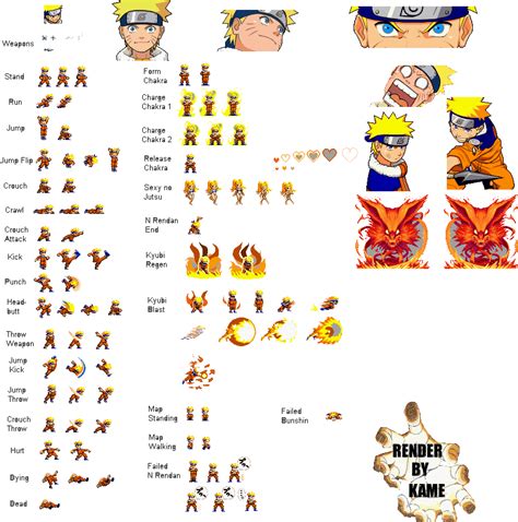 Naruto Sprite Png Sprites De Naruto Png Free Transparent Png ...