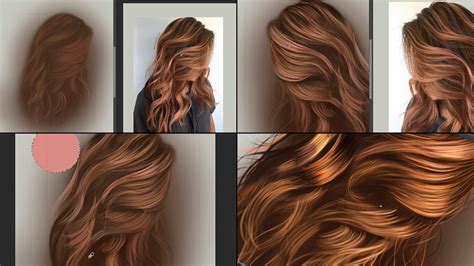 ArtStation - Hair Painting In Photoshop - Video Tutorial | Tutorials