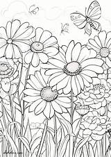 Explore The Beauty Of Spring With These 32 Free Coloring Pages sketch template