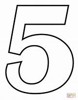 Number 5 coloring Page  Free Printable Coloring Pages sketch template