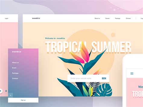 35+ Beautiful Website Header Design Concept - OnAirCode