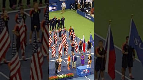 2016 US Open Women's Final Trophy Ceremony - YouTube