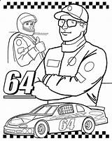 Nascar Coloring Pages Jimmie Johnson sketch template