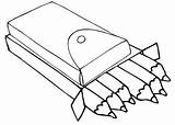 Pencil Case Coloring Page sketch template