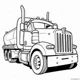 Big Tanker Truck On The Highway Coloring Page 40374 31927 sketch template