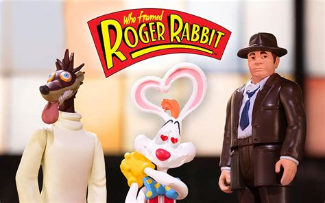 Eddie Valiant Joins The 'Who Framed Roger Rabbit' ReAction Figures