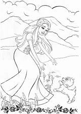 Free Printable Barbie Coloring Pages For Kids sketch template