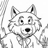Big Bad Wolf Coloring Page 59923 47415 sketch template