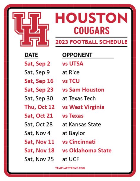 Houston Basketball Schedule 2024 - Image to u