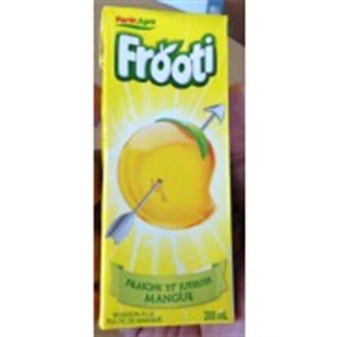 Parle Agro Frooti Frooti, Mango Juice: Calories, Nutrition Analysis & More | Fooducate