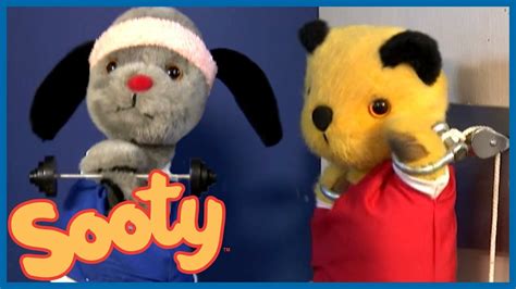 Sooty & Sweep Training Their Muscles | The Sooty Show - YouTube