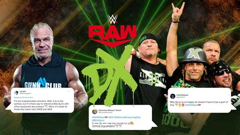 Fans react as Corey Graves takes a dig at Billy Gunn during the DX ...