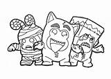 Halloween Oddbods coloring Page  Download Print Or Color Online For Free sketch template