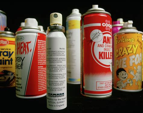 Assortd Aerosol Spray Cans Photograph by Sinclair Stammers/science ...