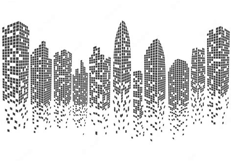 Premium Vector | City skyline vector illustration