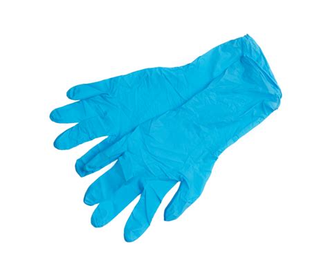 Gloves: Glove Nitrile Long Cuff Powder Free Medium Pair