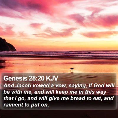 Genesis 28 Scripture Images - Genesis Chapter 28 KJV Bible Verse Pictures