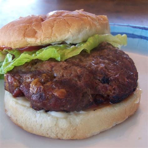 Cheddar Bacon Hamburgers Recipe