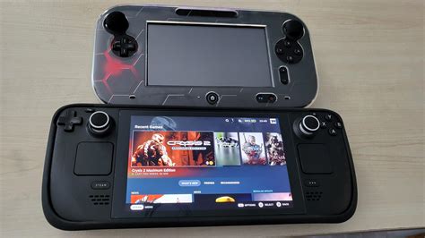 The Wii u gamepad feels so small now compared to the deck! : r/SteamDeck