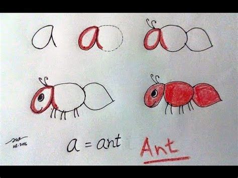 Learn The Alphabet and How To Draw Animals With Letters + Finger Family Song + Kis Education ...
