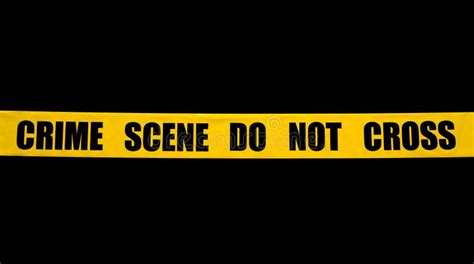 Crime scene police tape stock image. Image of cross, black - 30385455