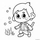 Adventurous Cousin Coloring Page 72965 57765 sketch template