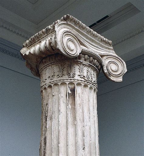 Ionic Column - Erechtheum, British Museum | Ionic Order Inspiration ...