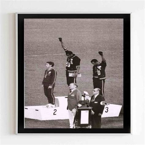 Black Power Salute 1968 Olympics Poster – Annie Arts Shop