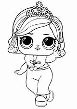 Holidaze LOL Surprise Doll coloring Page  Download Print Or Color sketch template