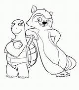over The Hedge coloring Pages  Clip Art Library sketch template