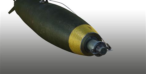 Bomb MK 82 3D Model $30 - .3ds .fbx .unknown .obj .max - Free3D