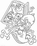 Free & Easy To Print Monsters Inc Coloring Pages  Tulamama sketch template