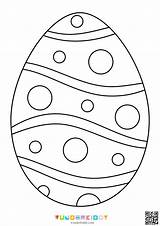 Plain Egg Coloring Page sketch template
