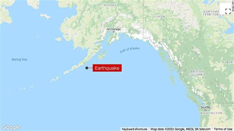 Alaskan coast 8.2 magnitude earthquake was the strongest one in decades ...