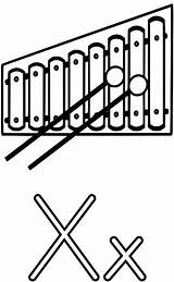 Xylophone Coloring Page  Printable Worksheets For Kids sketch template