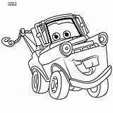 Printable Disney Cars Coloring Pages sketch template