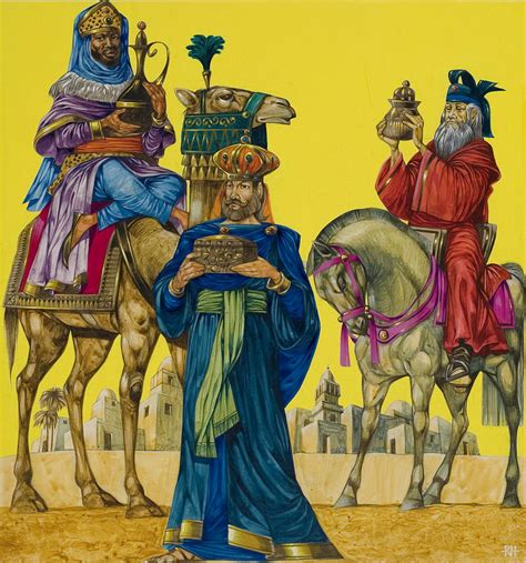 The Three Kings Painting by Richard Hook - Pixels