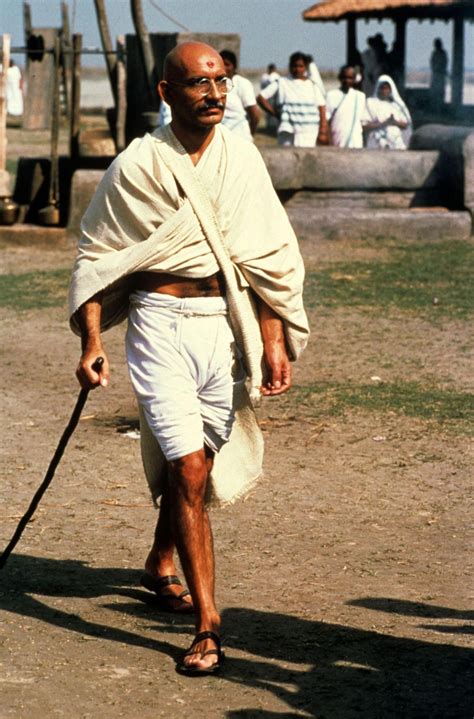 Ben Kingsley as Gandhi | Ben kingsley, Gandhi film, Gandhi