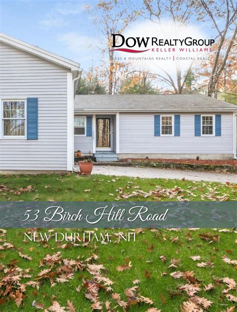 53 Birch Hill Road, New Durham, NH Durham, Realty, Birch, Hills ...