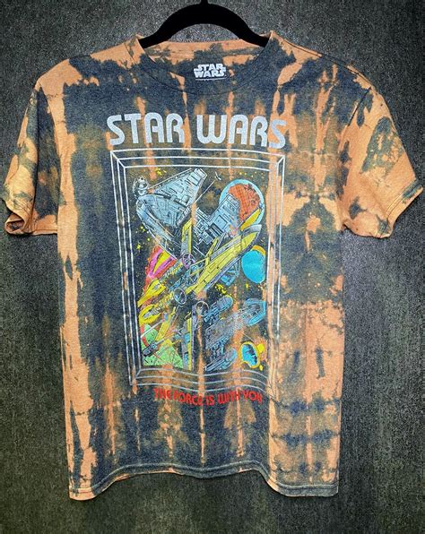 Star Wars Tie-dye T-shirt - Etsy