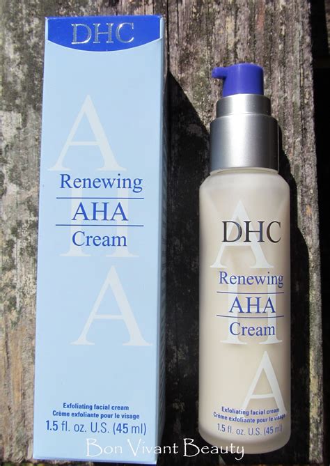 Bon Vivant Beauty: Renewing AHA Cream by DHC