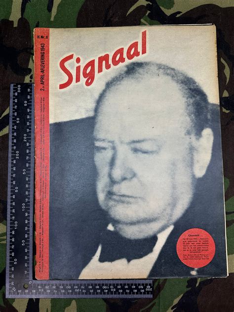 Original WW2 German Signaal Propaganda Magazine - 2nd April 1943 – The Militaria Shop