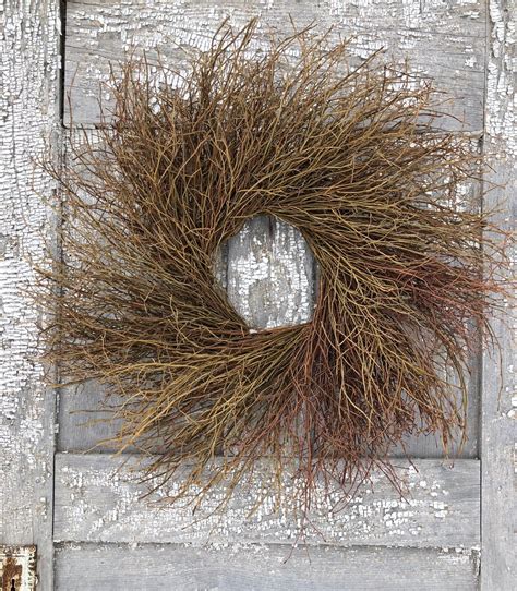 Twig Wreath, Dried Flower Wreath, Plain Twig Wreath, Exlargetwig Wreath ...