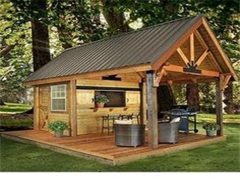 man cave shed plans - Brilliant Ideas For Man Cave Shed | Backyard, Outdoor living, Outdoor rooms