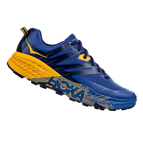 Speedgoat 3 Mens HIGH CUSHIONING TRAIL Running Shoes Galaxy Blue/Old ...