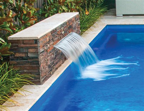 The Waterwall Water Feature & Pool Accessory - Leisure Pools Australia